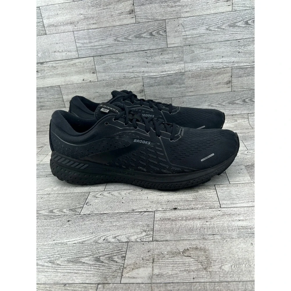 Brooks Adrenaline GTS 21 Mens Running Shoes Black 1103491D020 Size 14